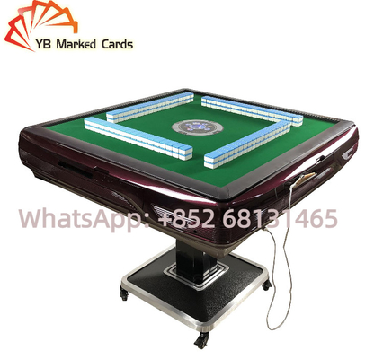 YB Automatic Mahjong Table Cheat Green Plastic Casino Urządzenia do gier hazardowych