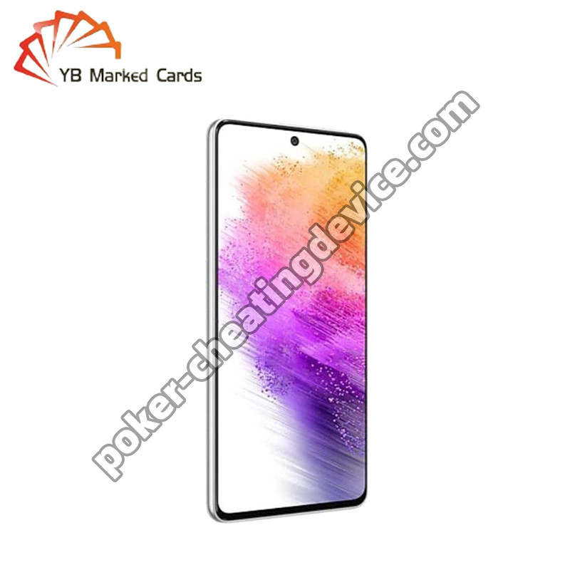 Samsung Galaxy A73 AKK K5 Poker Decks Analyzer dla kart oznaczonych kodem kreskowym