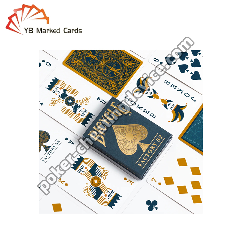 Fabryka rowerów 52 Infraczerwone znakowane karty gry Ultimate Poker Advantage