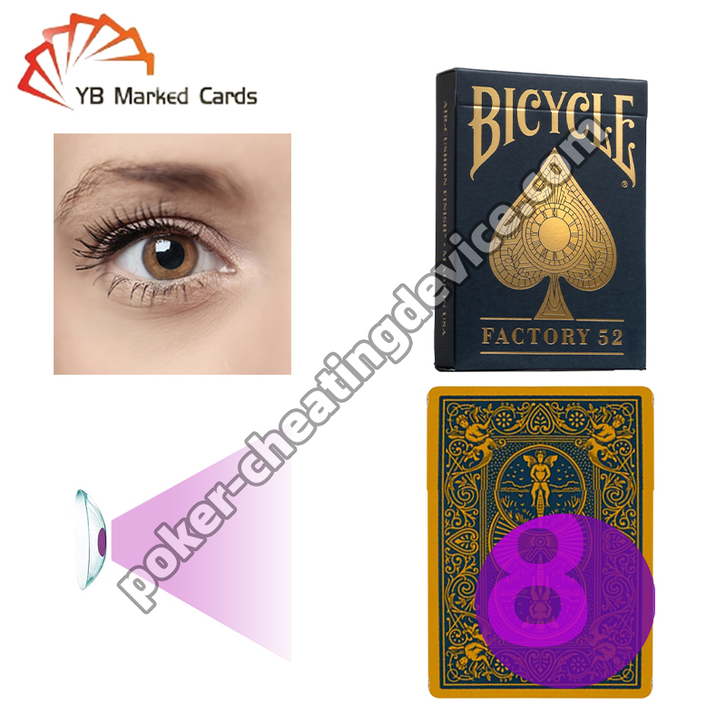 Fabryka rowerów 52 Infraczerwone znakowane karty gry Ultimate Poker Advantage