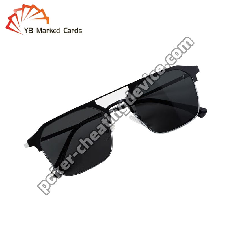Okulary do oszukiwania w pokerze z natychmiastowym wykrywaniem, niewykrywalny design dla wszystkich kart znakowanych podczerwienią