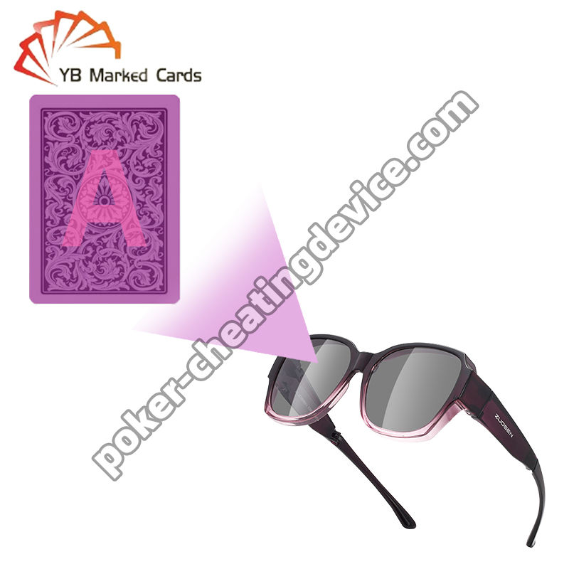 Karty oznaczone okulary przeciwsłoneczne - ostateczna przewaga pokera