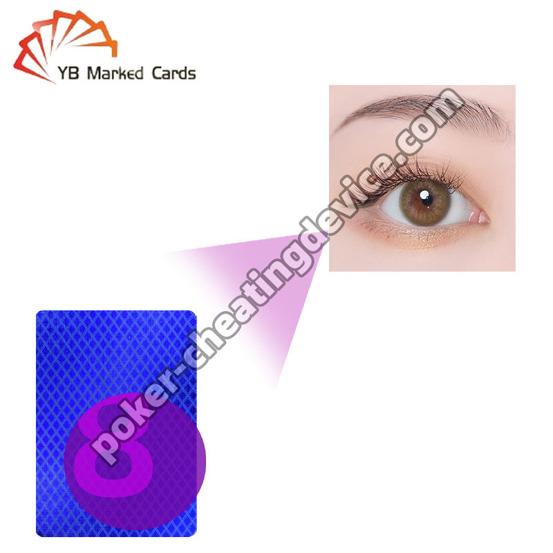 Zaawansowane soczewki kontaktowe na podczerwień o zawartości wody ≥ 50% i średnicy źrenicy 4-12mm do sztuczek pokerowych