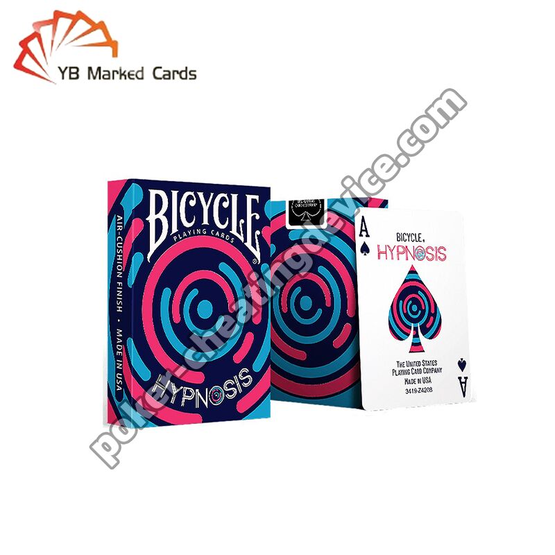 Infraczerwone soczewki kontaktowe do kart oznaczonych niewidzialnym atramentem.