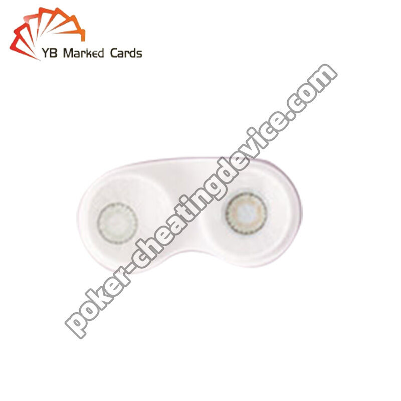 Soczewki kontaktowe do oszukiwania w pokera do znakowania kart tuszem luminescencyjnym | Niewidzialna przewaga