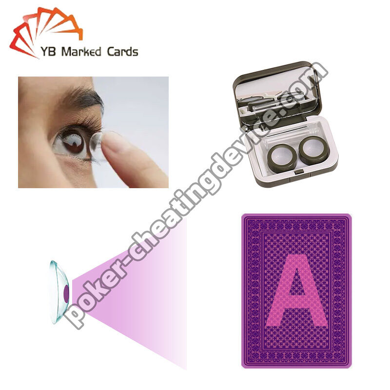 Soczewki kontaktowe IR do kart do gry z niewidzialnym tuszem – strategiczna przewaga w pokerze