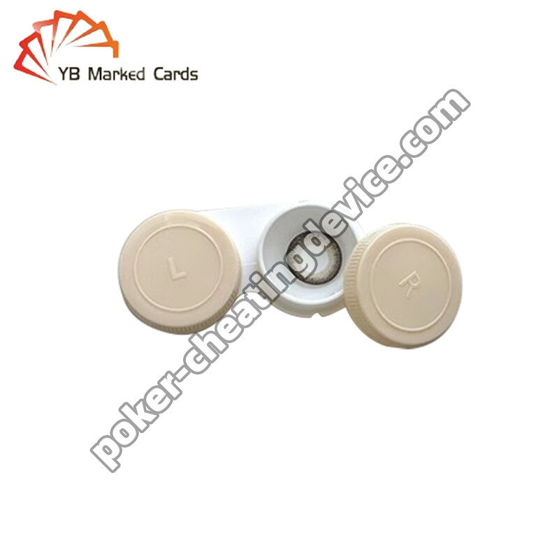 Niewidoczne soczewki kontaktowe UV do widzenia przez karty - Zyskaj przewagę w pokerze