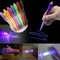 Purple Secret Invisible Ink Pen Szpieg Secret Message Pen ze światłem UV