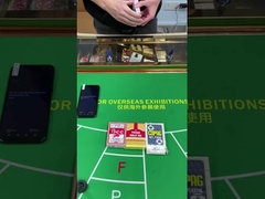 CVK 400 Karty z oznaczeniami Analizator pokerowy do oznaczania kodów kreskowych niewidzialnych kart atramentowych