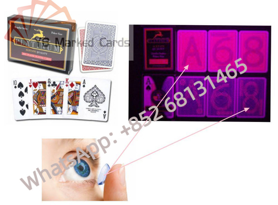 Soczewki kontaktowe Magic Texas X Ray 14,5 mm do oszustwa w pokera hazardowego