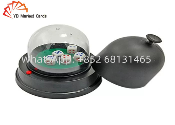 Black Dice Cheating Device Automatyczny elektroniczny plastikowy kubek do gry w kości