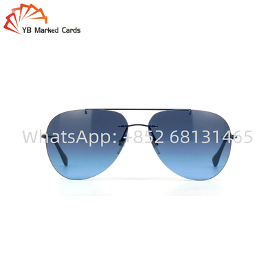 Texas Holdem Karty oznaczone Okulary przeciwsłoneczne UV Polaryzowane okulary przeciwsłoneczne 1,5 mm