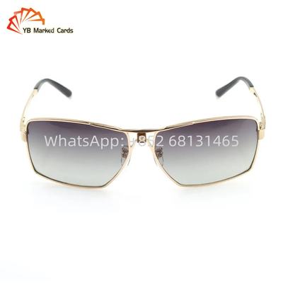 Karty oznaczone IR Okulary przeciwsłoneczne Metalowe karty do gry oznaczone 50 mm Okulary