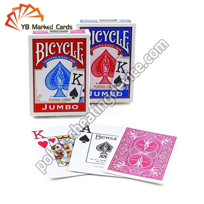 Karty rowerowe Jumbo Czujnik podczerwieni Karty do gry Spot UV