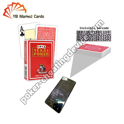 Modiano Texas Barcode Poker dla analizatora kart pokerowych