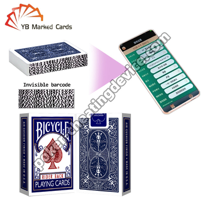 BYCYCLE Rowery Karty do gry Kod kreskowy Karty pokerowe Klasyczny niebieski