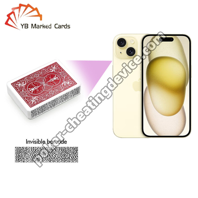 CVK 600 iPhone 15 Barcode Poker Card Analyzer dla dokładnych wyników gry
