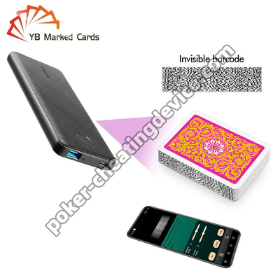 Power Bank Poker Cheat Card Scanner dla urządzenia analizatora i kart kreskowych