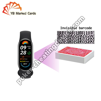 Smartband ukryty skaner pokerowy Kamera do gry Poker Analyzer
