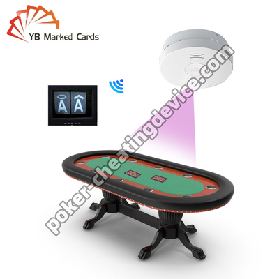 Detektor dymu Ukryta kamera pokerowa Skanowanie dalekiego zasięgu dla graczy pokera
