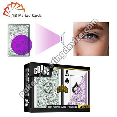 Kopag Legacy Series Marking Playing Cards Zielony / Fioletowy zestaw talii