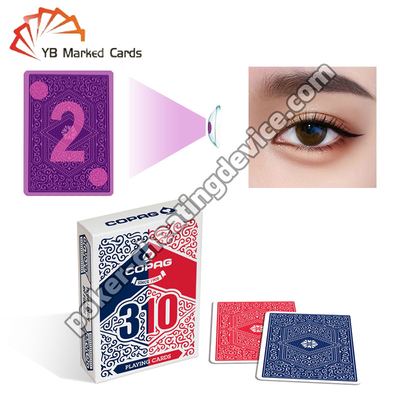 Copag 310 SLIMLINE Infraczerwony znakowany karty do gry z powrotem