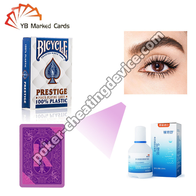 BYCYCLE F44100 Prestige 100% plastikowe niewidzialne karty podczerwone