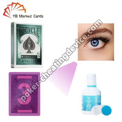 Rower Rick Smith Jr. Oznakowany pokerowy pokers z niewidzialnym atramentem IR