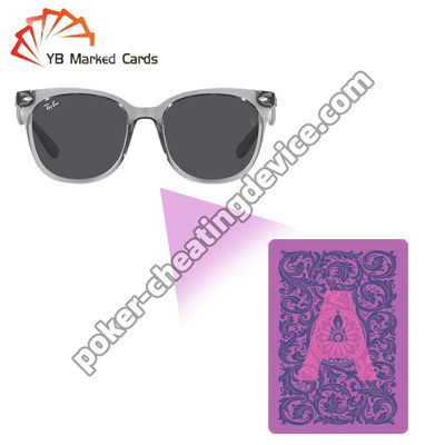 Okulary przeciwsłoneczne do kart znakowanych dla świecących kart do pokera
