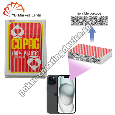 Copag Barcode Side Marked Cards For Poker Analyzer Device