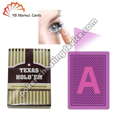 Taide Texas Hold 'em Marked Playing Cards with Infrared Ink