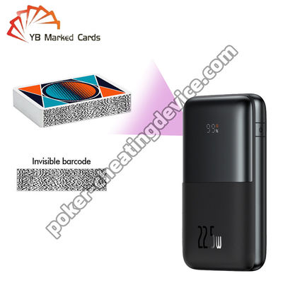 Dynamic Power Bank Poker Card Camera dla kart pokerowych z kodem kreskowym