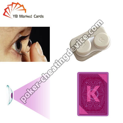 Karty oznakowane soczewki kontaktowe do kart oznakowanych atramentem niewidzialnym