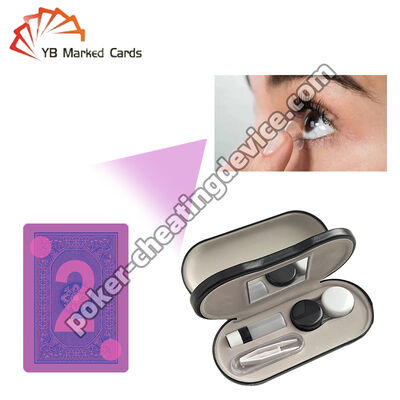 Niewidoczne soczewki kontaktowe do widzenia przez karty do gry – Zyskaj przewagę w pokerze