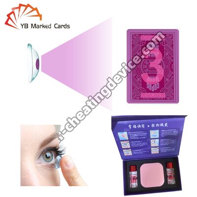 Lenty kontaktowe do niewidzialnego atramentu