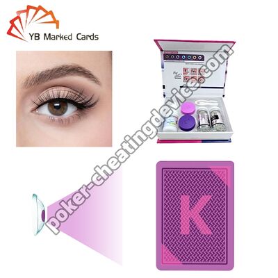 Karty oznakowania soczewki kontaktowe do kart oznakowanych atramentem niewidzialnym