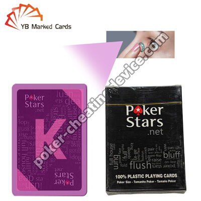 Karty do pokera PokerStars Luminous Ink ze znaczeniami tuszem niewidzialnym