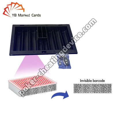 Taca na żetony do pokera z ukrytym urządzeniem skanującym do pokera (stołowa/ręczna)