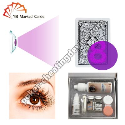 Kontaktówki rentgenowskie, aby zobaczyć kartę w karcie oszukiwania