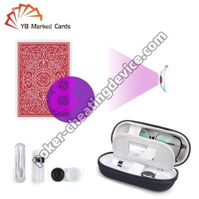 Profesjonalne karty oznakowane soczewki kontaktowe do kart oznakowanych atramentem niewidzialnym