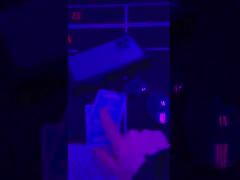 JUYOU Oznaczone tuszem plastikowe niewidoczne karty do gry Odporne na wodę UV